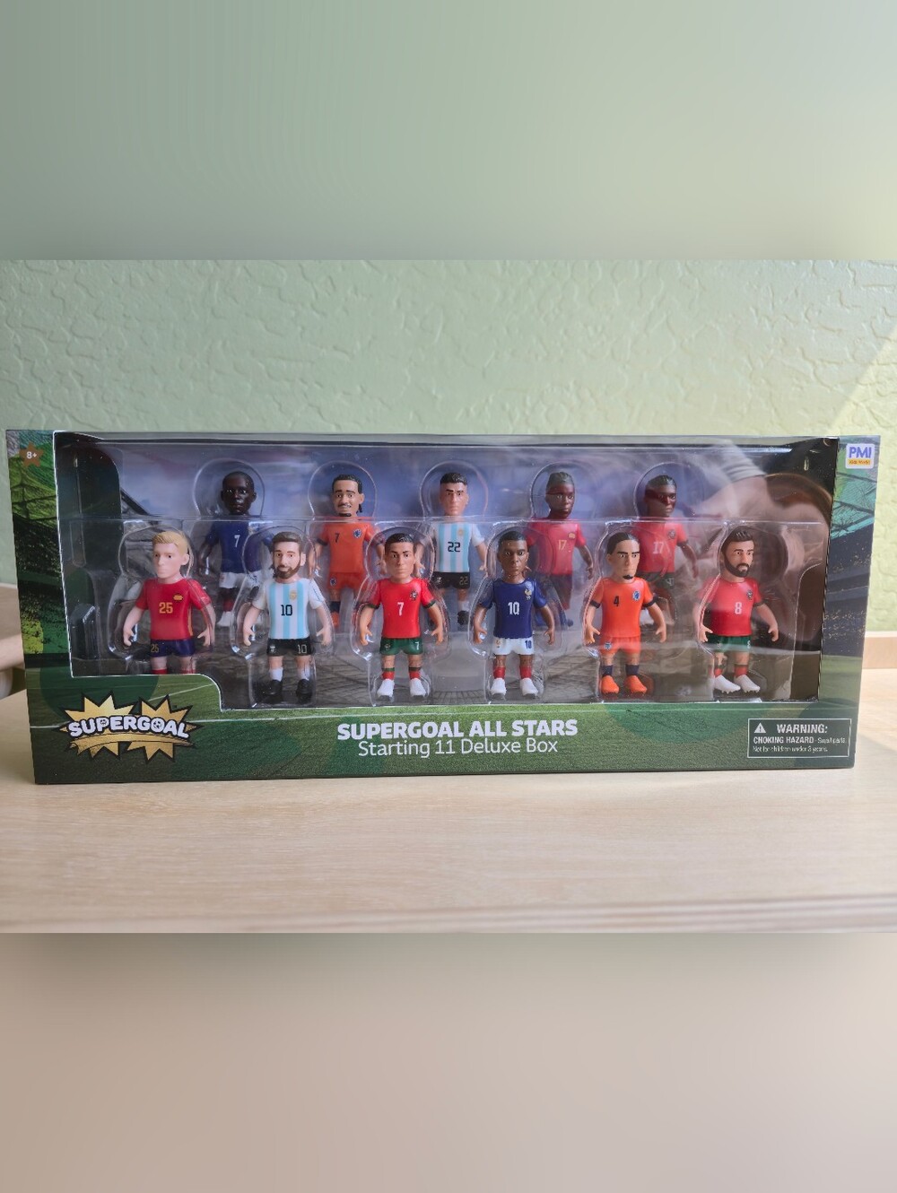 Supergoal All Stars Starting 11 Deluxe Box - Multicolor Soccer Mini Figures NEW